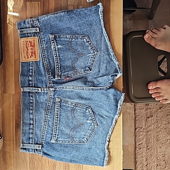 Jean shorts (2 pair) please read - Picture 2 of 10